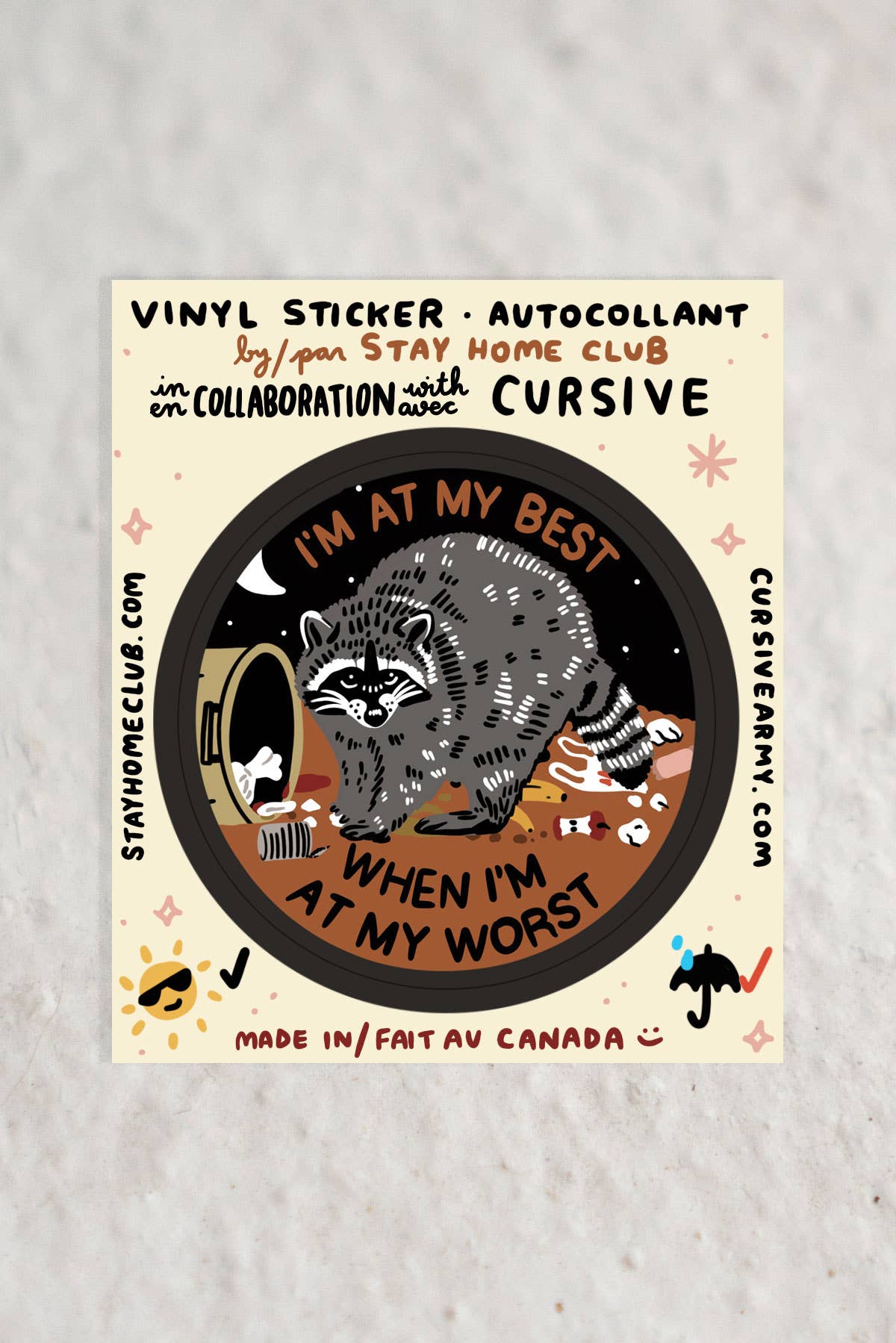 At My Best Sticker | Waterproof Vinyl Sticker