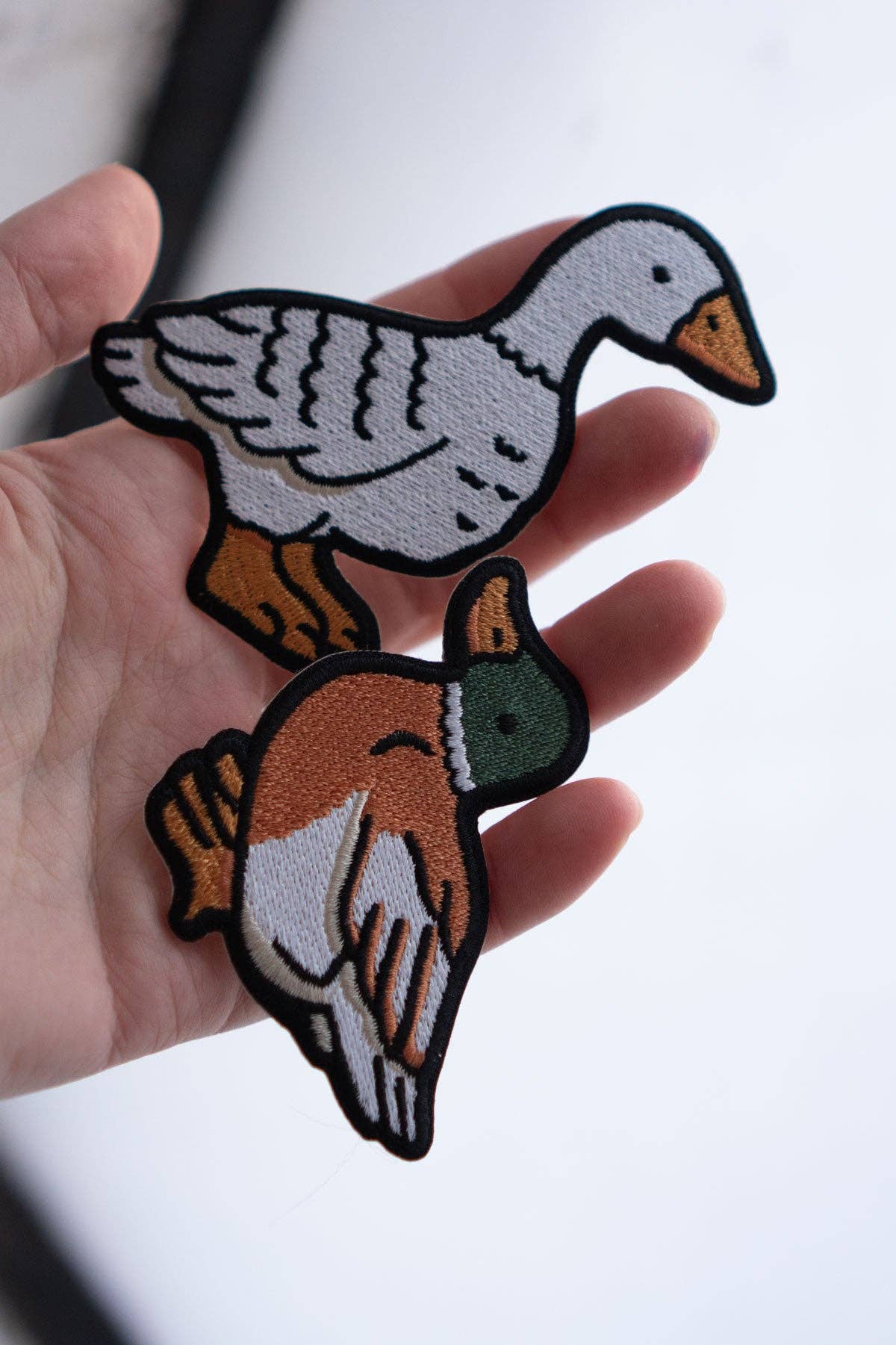 Fowl Sticky Patch Set | Embroidered Sticker Patches