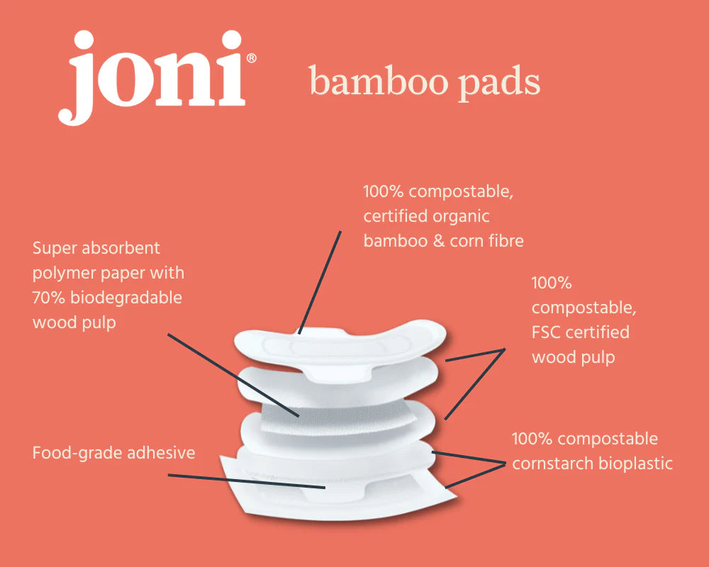 Joni Bamboo Pads - Super