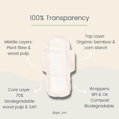 Joni Bamboo Pads - Super