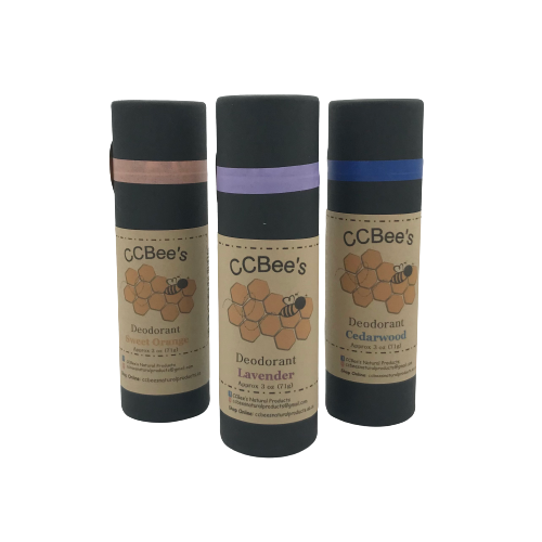 Organic Deodorant Tubes