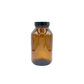 16oz Wide Mouth Amber Glass Jar