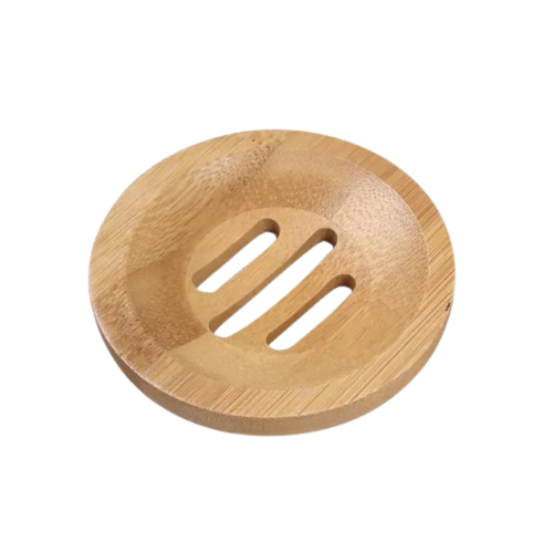 Wooden Round Soap Dish